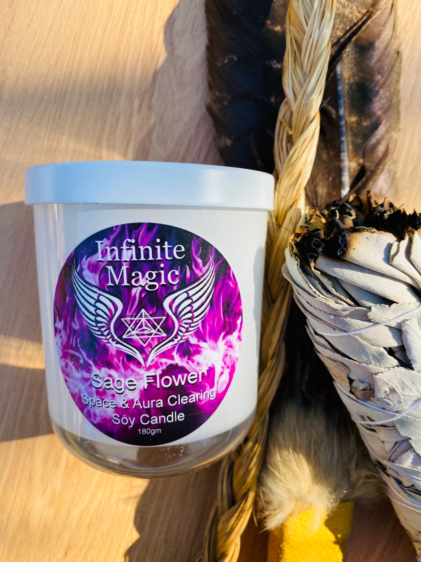 Space & Aura Clearing Candle