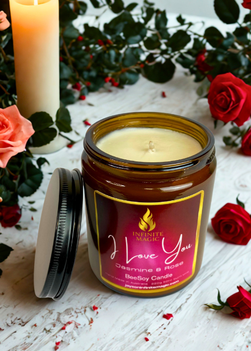 I Love You Candle